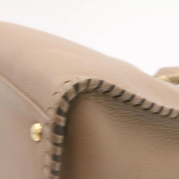 LOUIS VUITTON Very Zip Tote Hand Bag Leather Snake Skin N94301 LV Auth 24504A - Picture 5 of 16